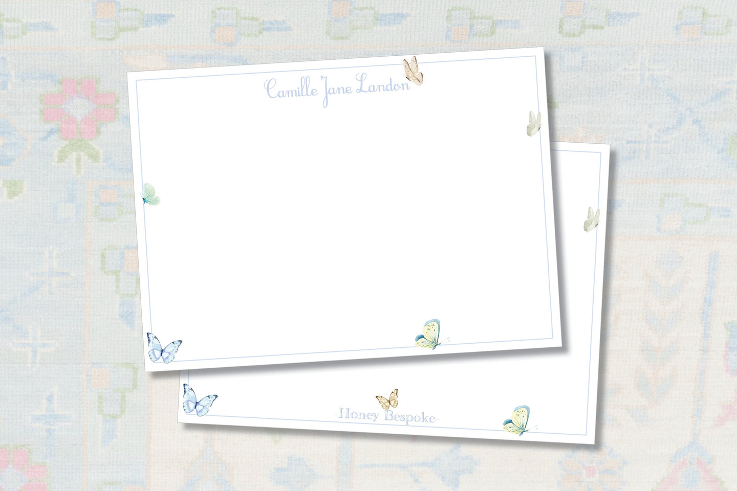 Butterfly Flutter Stationery