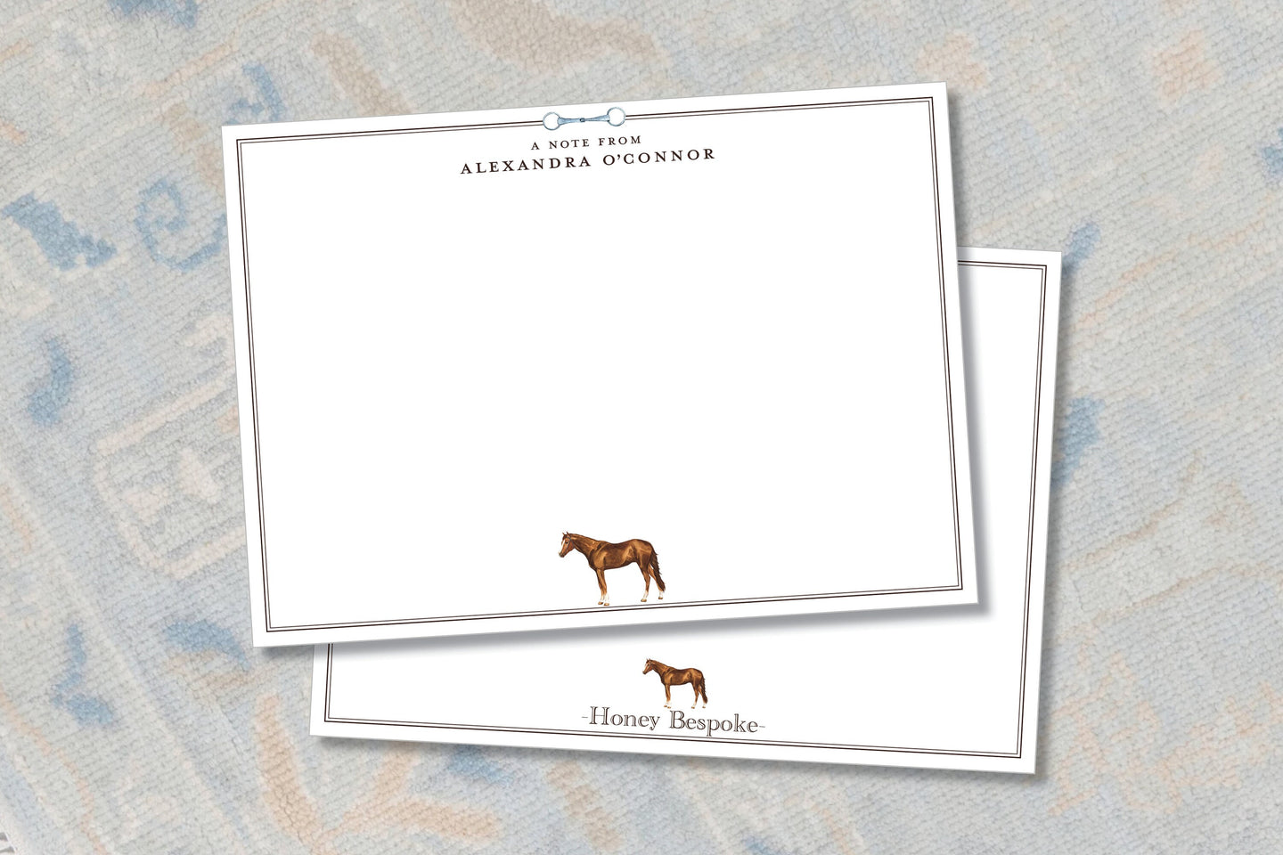 Elegant Equestrian Stationery