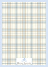 Load image into Gallery viewer, Elegant Plaid Boys Baby Shower Invitation
