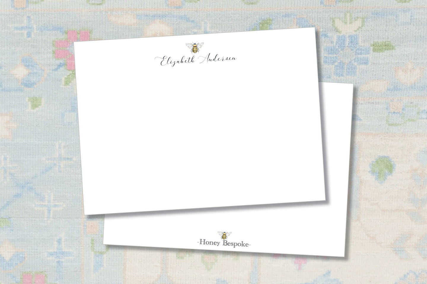Personalized Bee Stationery