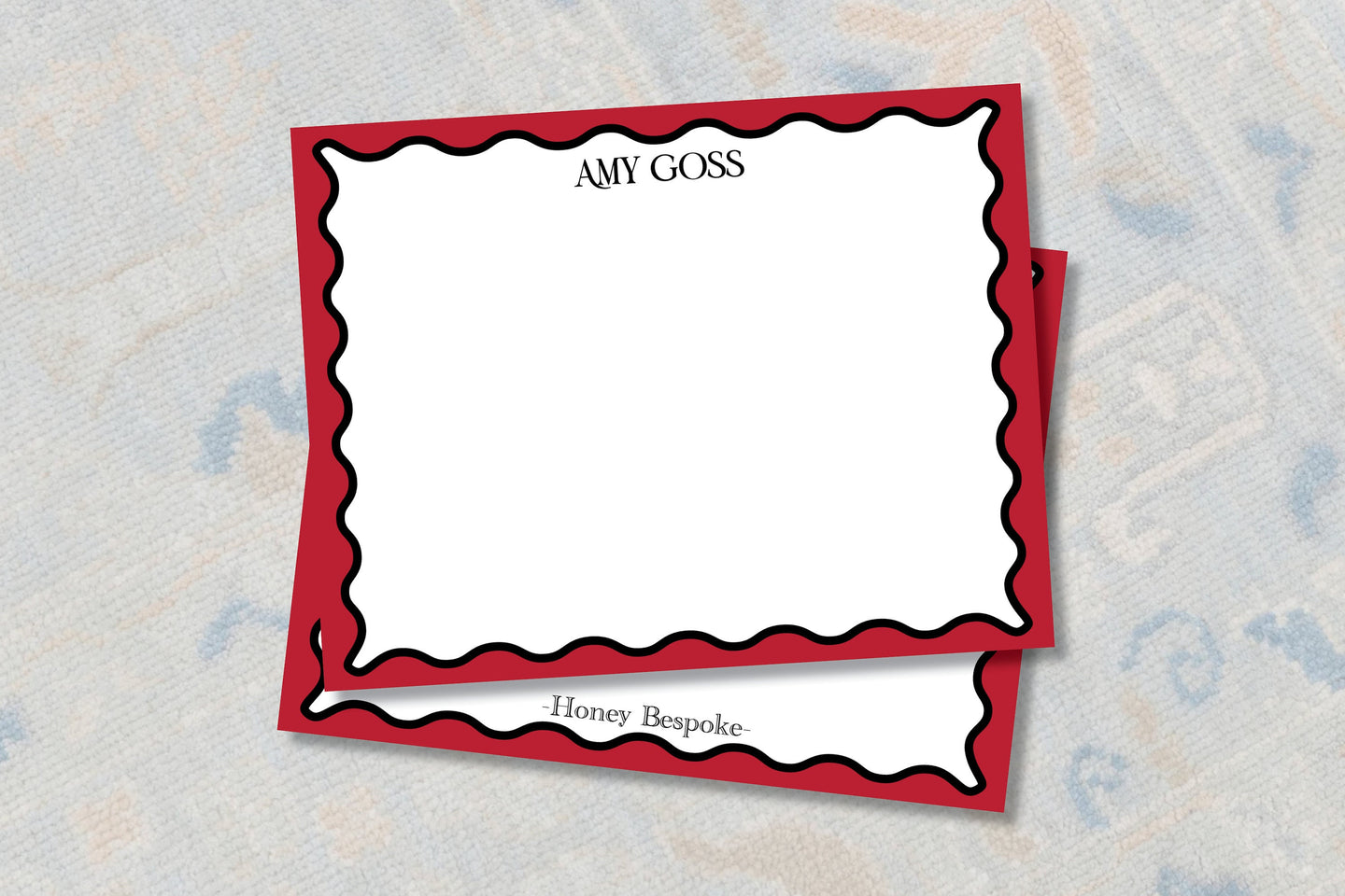 Personalized University of Georgia Inspired Stationery