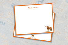 Load image into Gallery viewer, University Of Texas Stationery | Personalized Texas Longhorns Graduation Gifts

