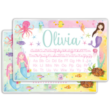 Load image into Gallery viewer, Mermaid Laminated Placemat
