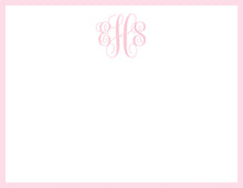 Load image into Gallery viewer, Pink Monogram Stationery
