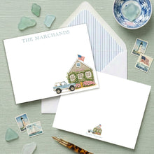 Load image into Gallery viewer, Nantucket Hydrangea Stationery
