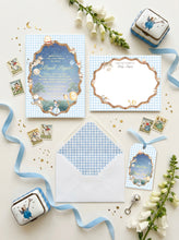 Load image into Gallery viewer, Nursery Rhyme Baby Shower Invitation | Storybook Shower Invite | Preppy
