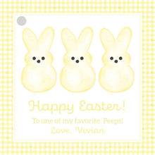 Load image into Gallery viewer, Yellow Peep Easter Gift Tag
