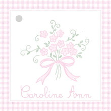 Load image into Gallery viewer, Watercolor Gift Tag / Gingham Easter Gift Tags / Childrens Gift Tag / Kids Gift Tag / Enclosure Card / Pink / Gingham / Grandmillennial
