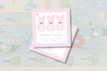 Load image into Gallery viewer, Pink Peeps Easter Gift Tag
