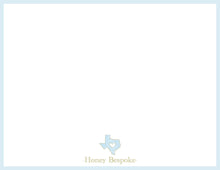 Load image into Gallery viewer, Personalized Texas Stationery / Boys Stationery Set / From the Nursery Of / Personalized Notecards  / Thank you Note / Watercolor
