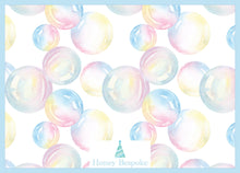 Load image into Gallery viewer, Bubble Party Birthday Invitation / Pop On By / Pop On Over / Bubble Birthday Party / Bubble Boys Birthday
