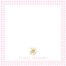 Load image into Gallery viewer, Personalized Monogram Gift Tag / Pink Gingham Enclosure Card / Gift Tags Girls / Preppy Girl / Southern Girl Designs
