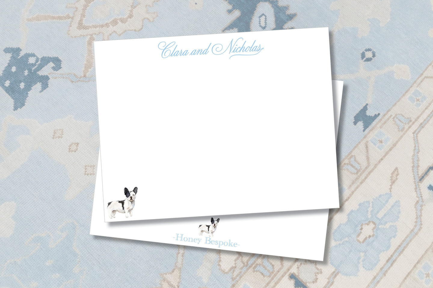 Personalized French Bulldog Stationery / Frenchie Stationery Set / Personalized Thank You Cards / Personalized Stationary / Thank you Notes