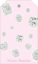 Load image into Gallery viewer, You Sparkle Valentines Treat Tags / Watercolor Diamonds Valentines / Preppy Valentines Tags  / Valentines For Girl / Pink Southern Valentine
