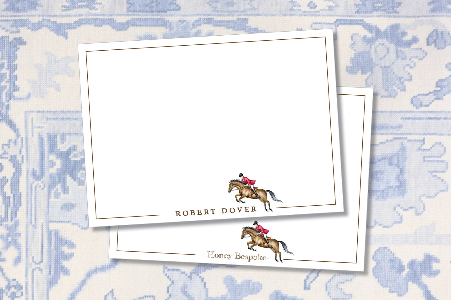 Personalized Equestrian Stationery / Equestrian Gifts / Horse Back Riding / Thank You Cards / Preppy Stationery / Thank you Notes