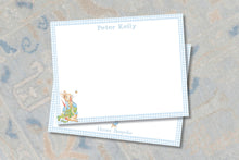 Load image into Gallery viewer, Personalized Peter Rabbit Stationery / Children&#39;s Peter Rabbit Thank You Cards / Peter Rabbit Birthday / Peter Rabbit Baby Shower
